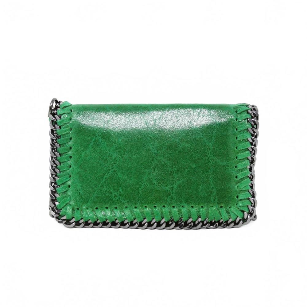 NEW GERMAN FUENTES eliza clutch in green